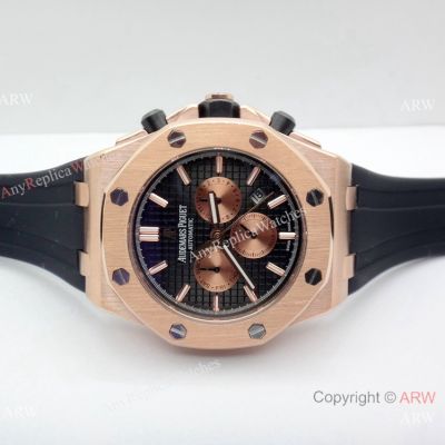 Audemars Piguet Royal Oak Offshore Rose Gold Watch 42mm Automatic-Best Fake Audemars Piguet Watch